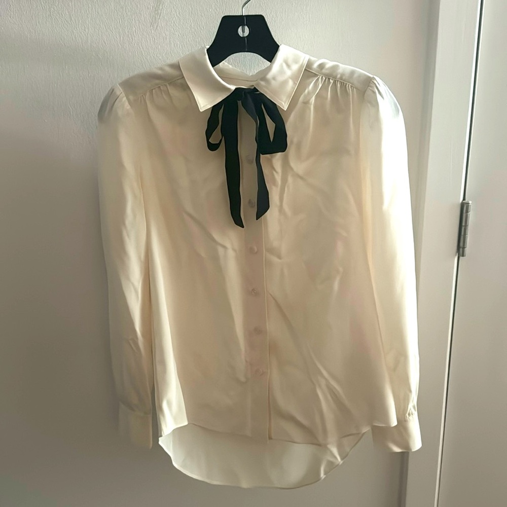 Kate Spade size XS Neck Tie Blouse